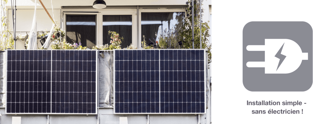 Réduire sa facture d'électricité avec une centrale solaire sur balcon